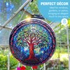6-Inch Tree of Life Stained Glass Suncatcher | Elegant Window