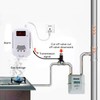 Natural Gas Detector Propane Leak Alarm Electric Smart Valve Controller