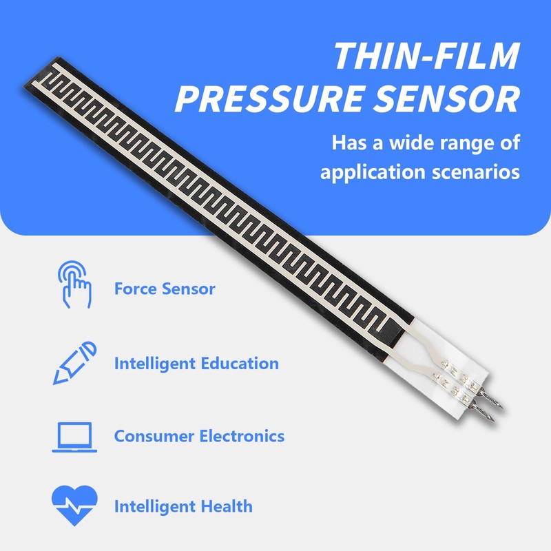 Luatoxry Flex Sensor, ZD10-100 Thin Film Force Sensitive Resistor, -20-60℃