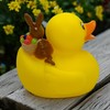 Bath Duck Squeaky Duck Bath Toy (Duck Easter Bunny)