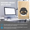 2-3/8" Spring Desk Grommet, JTemgle Plastic Cable Hole Cover Computer