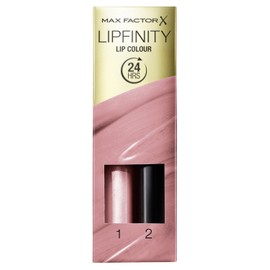 2 x Max Factor Lipfinity Lipstick Two Step New In Box - 020 Angelic