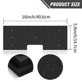 Aynaxcol 6 Pcs WH01X35719 Lint Filter, Replacement for GE Profile Washer and Dryer Combo Model PFQ97HSPVDS