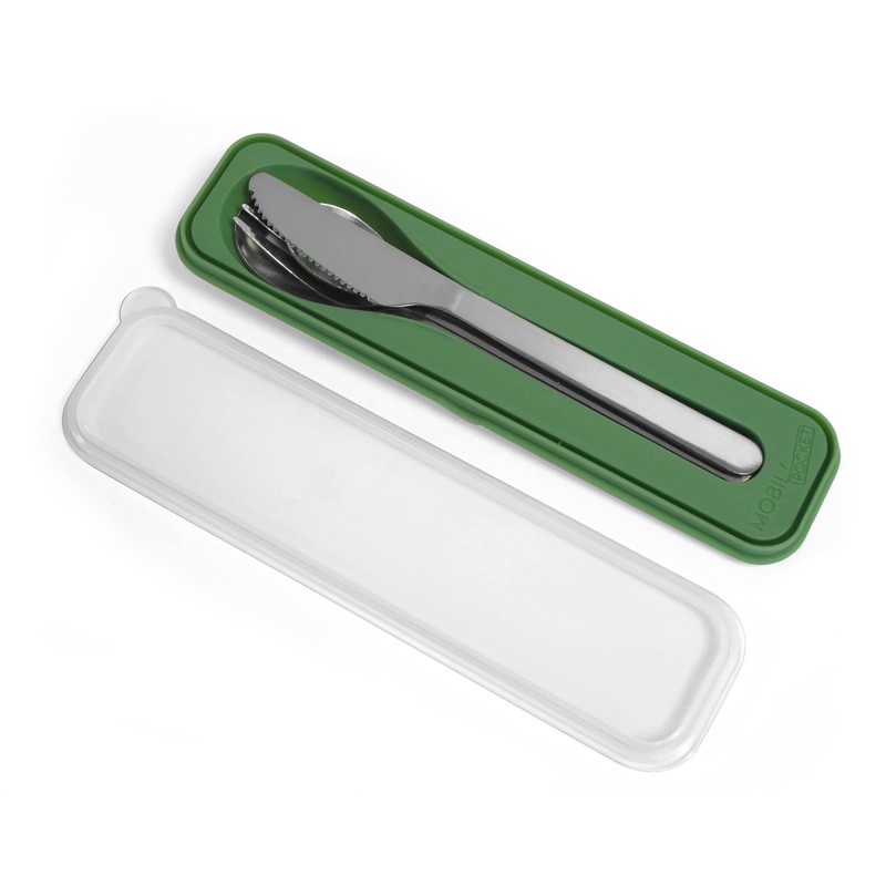 Amefa Mobil'Pocket 059205PC04A42 4-Piece Cutlery Set for Travel Stainless Steel