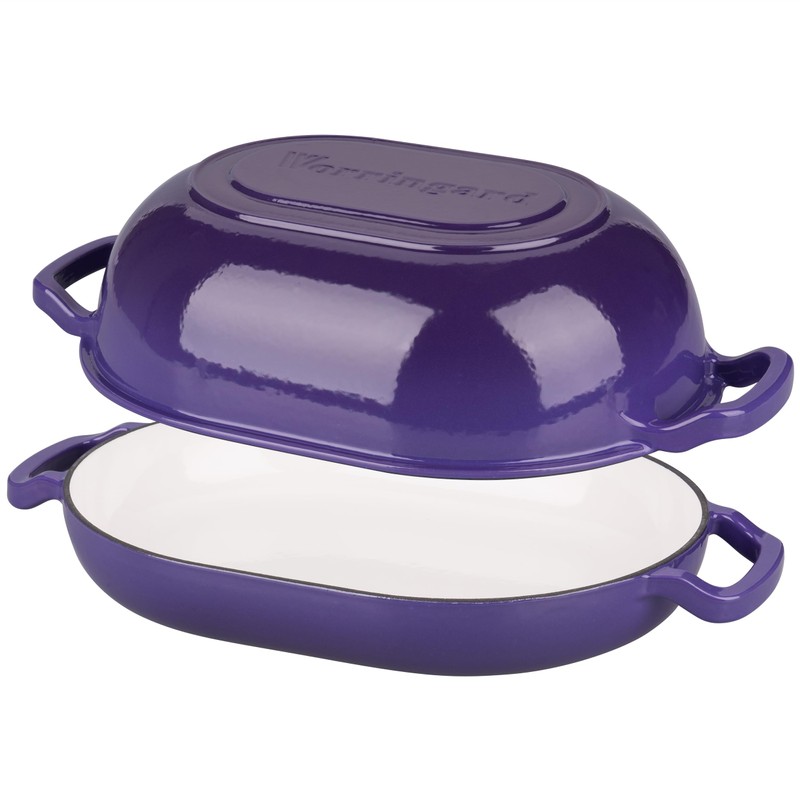 VORRINGARD Enameled Cast Iron Sourdough Bread Oven, Dutch Oven, Loaf