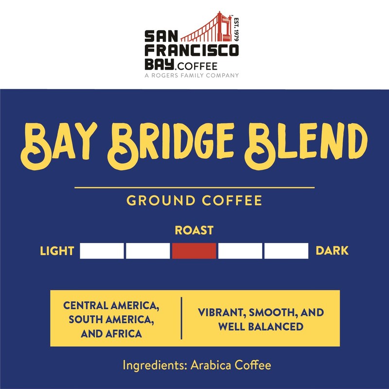 San Francisco Bay Ground Coffee – Bay Bridge Blend (28oz