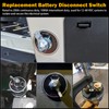 12-48V Master Battery Disconnect Switch, High Current 200A Battery Power