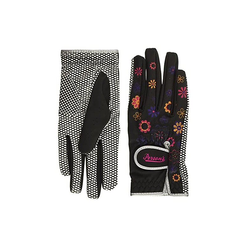 Persons PSGL-16 Women's Two-Handed Gloves, PSGL16, Both Hands, Black, 7.5