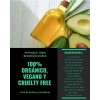 Shampoo Solido Aguacate Y Coco Máxima Hidratación Desenreda