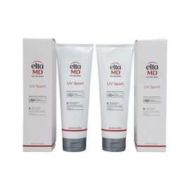 Elta MD UV Sport Broad Spectrum SPF 50 226g 8oz Each (Pack of 2)