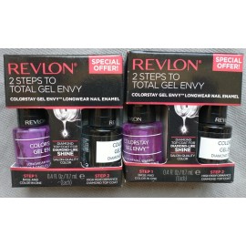 Revlon 2  NEW Packs of Revlon 2 Step to Total Gel Envy #780 up the ante