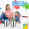Uiifan 8 Pcs 1 Gallon Empty Metal Paint Cans with