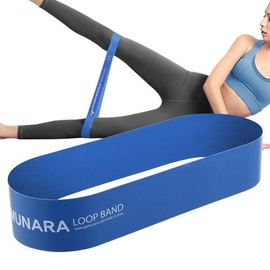 Loop Band Level 2 Blue Rubber Latex Exercise Strength Resistance / 루프밴드 2단계 블루 고무 라텍스 운동용 근력 저항