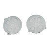 1Pair Steering Wheel Switch Buttons Controls Rubber Fit for Toyota