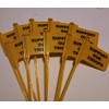 RANGEQUIP 10 Pack ECI Safety Flags (Safety Yellow)