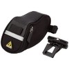 Topeak Slim Design for Athletic Saddle Aero Wedge Pack, Black,