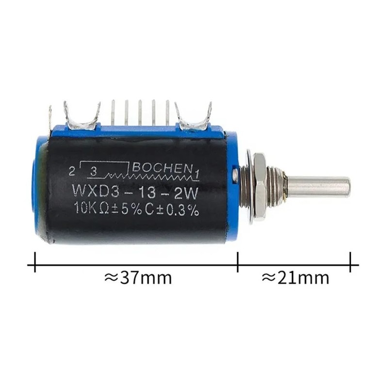 WXD3-13-2W Precision Multi-Turn Potentiometer 1K 2.2K 3.3K 4.7K 10K 22K