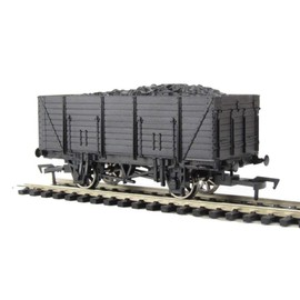 Dapol Model Railway 9 Plank Wagon (Unpainted) - OO Gauge 1:76 Scale