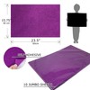 Allgala Jumbo Self-Adhesive Glitter EVA Foam Sheets 10 Pack 16x24