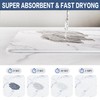 VECELO Quick Dry Stone Drying Mat for Kitchen Counter, Water-Absorbent