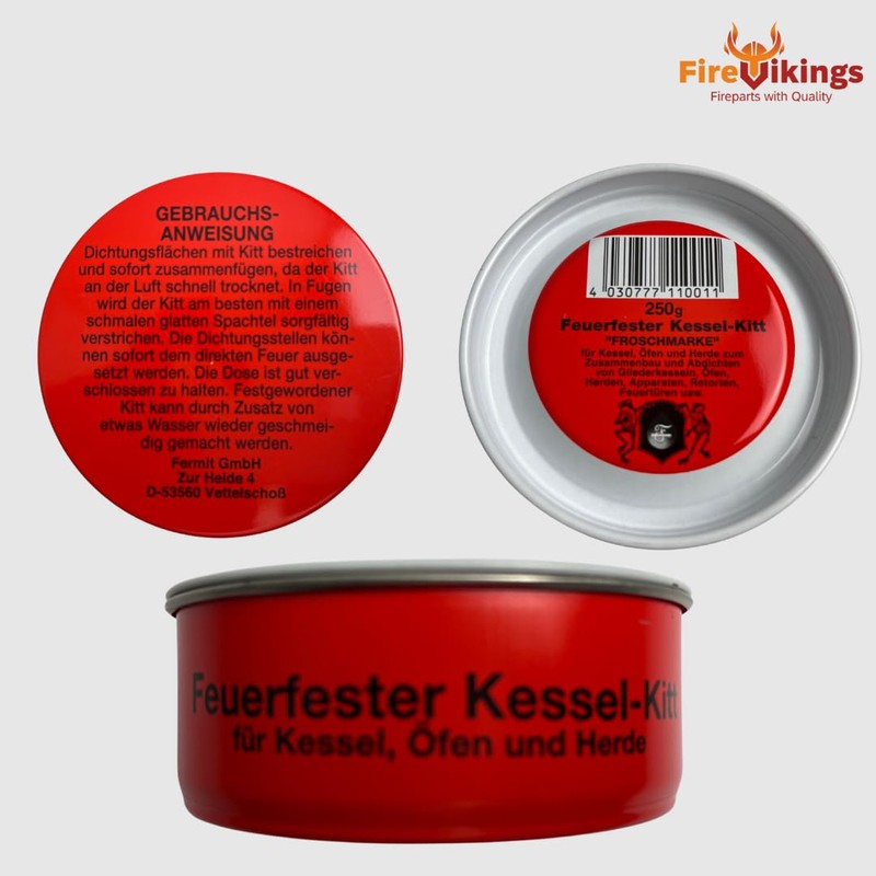 Fireproof Boiler Kit – 250g Tin – Seal Against Flue