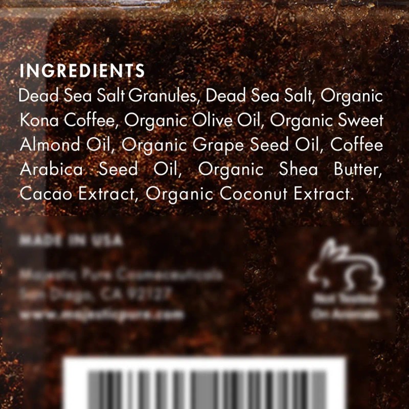 Exfoliante Facial Y Corporal De Café Hidrata Aclara 283g