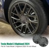 ROCCS 4 Pack Wheel Center Cap for Model 3 2024
