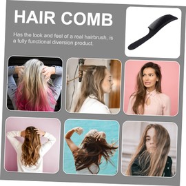 Ipetboom 5pcs Ergonomic Curved Haircut Combs Ultra-thin Styling Combs for Flat Hairstyles for Easy Hair Cutting and Grooming for Men Hair Styling