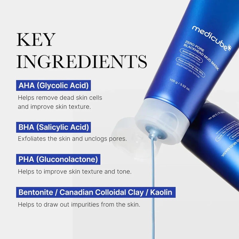 Mascarilla Facial Arcilla Medicube Zero
