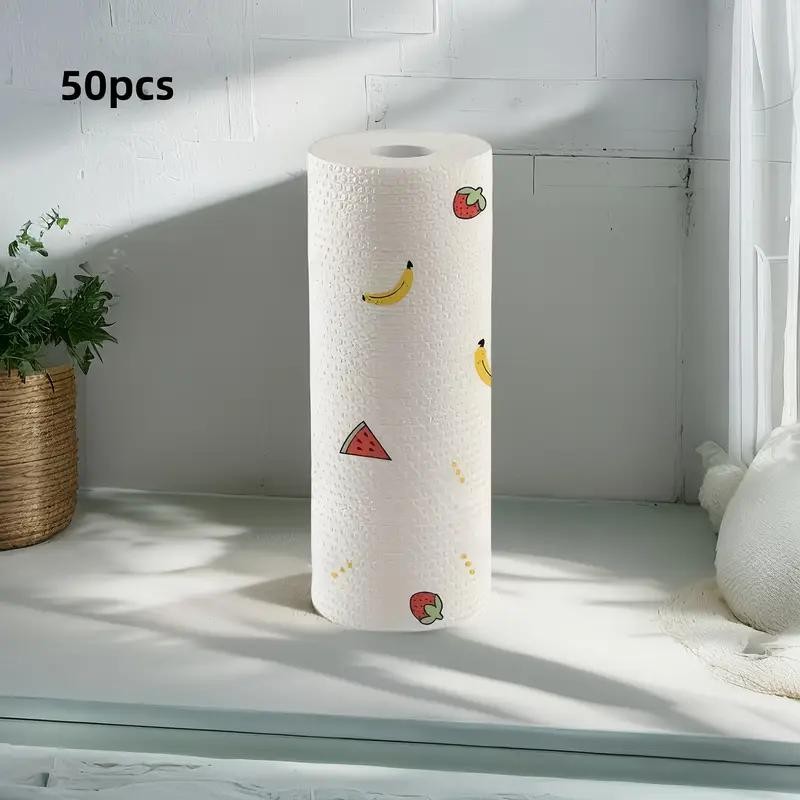 50/100/200/400pcs Disposable Cleaning Wipes | Non-woven PET Fabric Kitchen Towels,