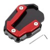 Motorcycle Kickstand Extension Stand Support Plate Aluminium Alloy Replacement for