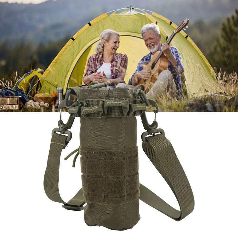 Outdoor Molle Water Bottle Holder Portable Camouflage Bottle Cover Cycling