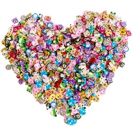 EHOPE 3000 PCS Polymer Slices Clay Slices DIY Nail Art Slices Supplies Making Kit Decoration Arts Crafts(Animal Slices)