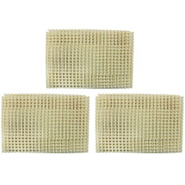 COM-FOUR ® Foam Rubber Anti Slip Mat – Washable – Easy to cut to size – Cream – 100 X 40 cm