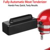 Lawenme Meat Tenderizer for KitchenAid Stand Mixer-Updated Stainless Steel Gears