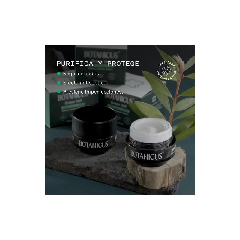Crema Facial Nopal Natural Con Vitamina E Para Piel Grasa