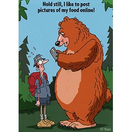 Post Pictures of Food - Oatmeal Studios Funny/Humorous Birthday Card