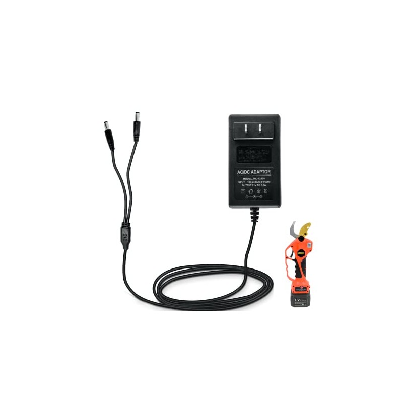 T TOVIA Battery Charger AC/DC Power Adapter for GPS51 21V