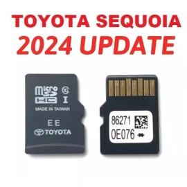 TOYOTA SEQUOIA GPS UPDATE 2024 NAVIGATION MICRO SD CARD OEM 86271 0E076 USA/CA