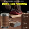 Rolling Knife Sharpener Kit – Premium Walnut Wood – 15°