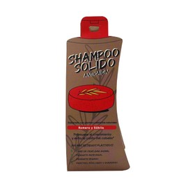 Shampoo Sólido en Barra Natural Anticáida con Romero y Sábila, Árbol Verde. 50 grs.