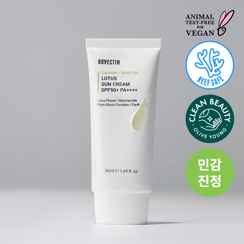ROVECTIN Calming / Sensitive Lotus Sun Cream 35ml 1+1 Set