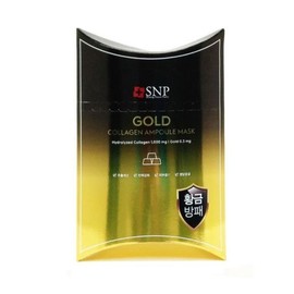 sellerhub [Half Club] SNP Gold Collagen Ampoule Mask 1BOX (10 sheets) Basic / [하프클럽]SNP 골드 콜라겐 앰플 마스크 1BOX (10장) 기본
