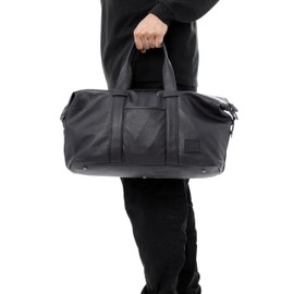 XRAY Leather Bag | Water Proof Duffel Bags | Duffle Rucksack Bag For Men & Women, Classic Leather Large Duffel Black