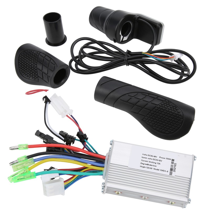 36V/48V 350W Brushless Controller with LCD and 124DX Half Twist