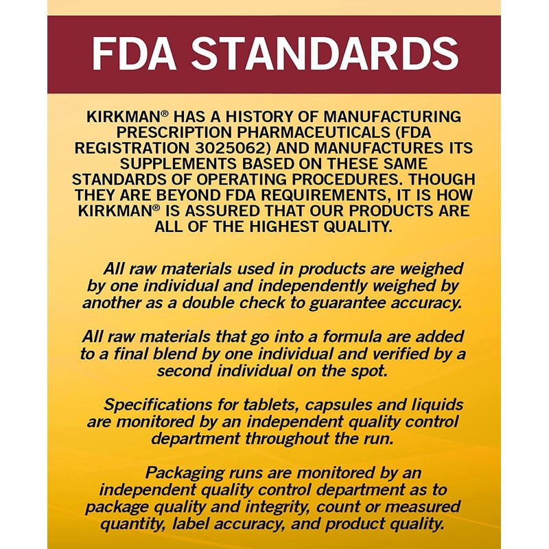 Kirkman - Cod Liver Oil with Vitamin A & D