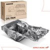 A-Premium Engine Oil Pan Sump with Drain Plug Compatible with