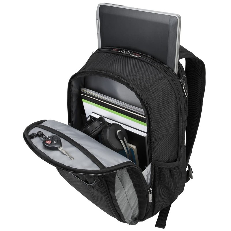 Targus Zip-Thru Carrying Case (Backpack) Notebook - Black