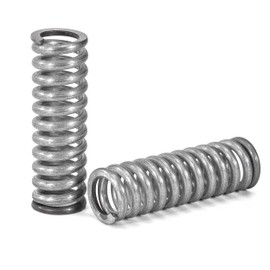 GUNGY Compression Spring Stainless Steel Spring Compression Springs 50 mm Wire Diameter 2.7 mm Outer Diameter 16 mm Length 50 mm Maximum Spring Force 25 kg Pack of 4