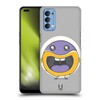 Head Case Designs Wide Mouth O Alphabet Monster Hard Back
